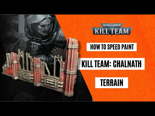 How to Speed Paint: Kill Team Chalnath Terrain