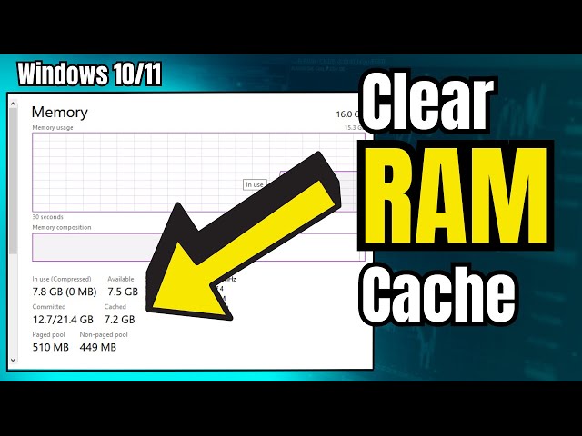 How to Clear RAM Cache in Windows 10/11 (2024) | 🚀 Make Computer Faster