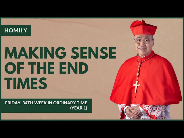 Making Sense Of The End Times - William Cardinal Goh (Homily - 01 Dec 2023)