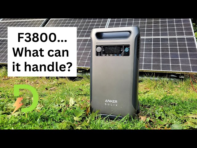 ANKER SOLIX F3800: EV Charging and Home Backup, Testing and Review