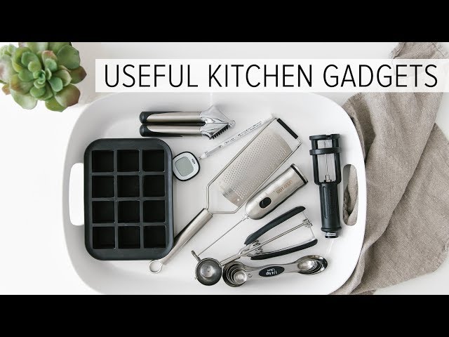 8 USEFUL KITCHEN GADGETS | kitchen organization + minimalism