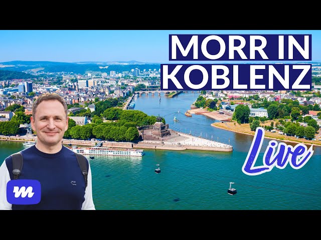 Morr in Koblenz - Live von meiner Flusskreuzfahrt mit MS Amina von Phoenix Reisen