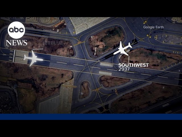 Two airplanes narrowly missed colliding at Washington’s Reagan National Airport