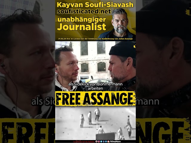 Kayvan über #JulianAssange #kayvansoufisiavash #kenfm #kenjebsen #kilezmore #freeassange #wikileaks