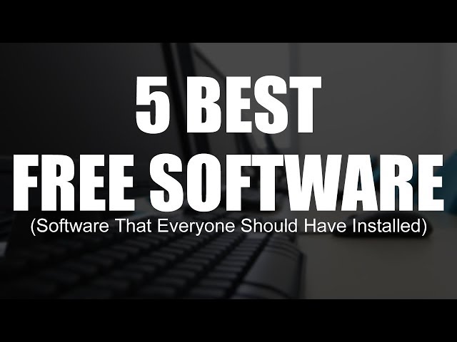 Top 5 Must Have FREE Software For Windows Part2 | Software That Everyone Should Have Installed