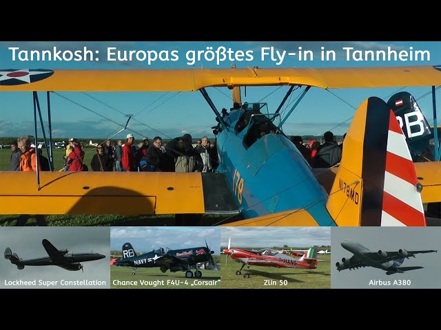 Tannkosh - Europas größtes Fly-in in Tannheim