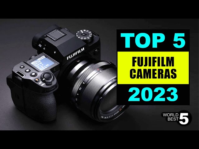 5 Best Fujifilm Cameras in [2023]