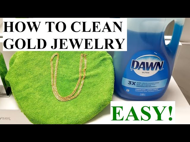 How to Clean Gold Jewelry at Home SAFE & EASY!