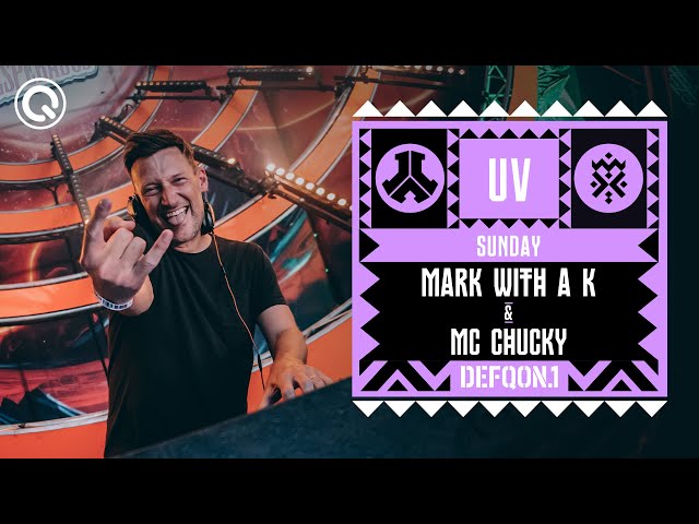 Mark with a K & MC Chucky I Defqon.1 Weekend Festival 2023 I Sunday I UV