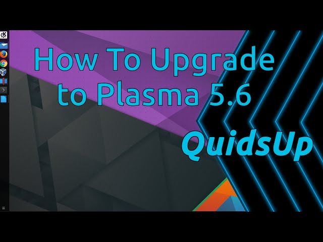 How to upgrade to Plasma 5.6 in Kubuntu 16.04