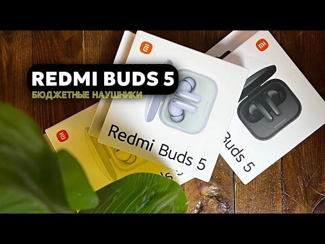 Бюджетные наушники от XIAOMI - REDMI BUDS 5