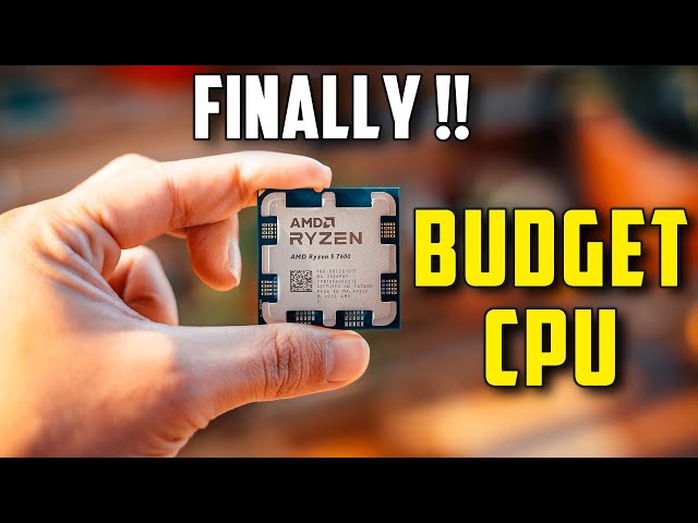 Ryzen 5 7600 Review & Benchmarks // A new budget offering from AMD