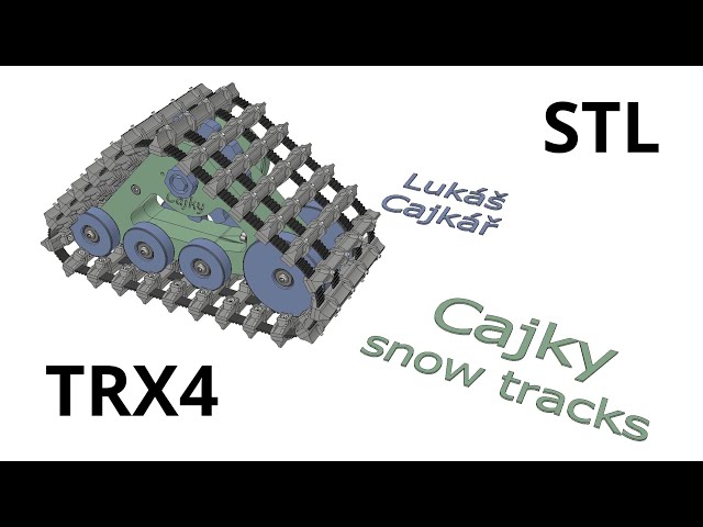 instructions for 3D printed tracks - TRAXXAS TRX4