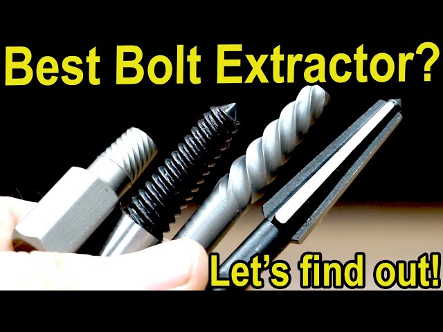 Best Bolt Extractor? Let's find out!  Drill Hog, Bosch, Irwin, Speed out, Ryobi Broken Screw Sets