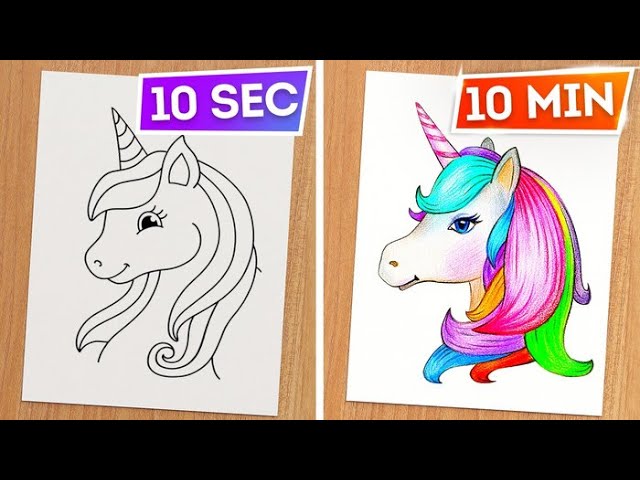 INCREDIBLE ART TRICKS AND CRAFTY DIY IDEAS || Amazing Drawing Challenges By 123 GO! Genius