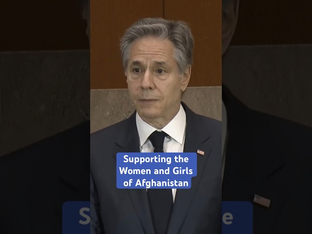 Supporting the Women and Girls of Afghanistan | Secretary Blinken | 2.27.2024