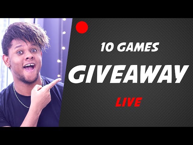 10 Games Giveaway & Twitch Streamer talk