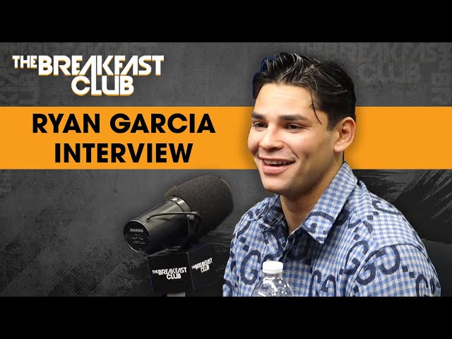 Ryan Garcia On Upcoming Fight With Haney, Bernard Hopkins 'Beef,' Tank Rematch, Canelo Alvarez +More