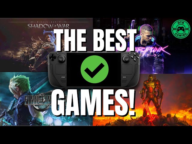The BEST Verified Games On Steam Deck!