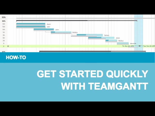 Get Started Quickly with TeamGantt