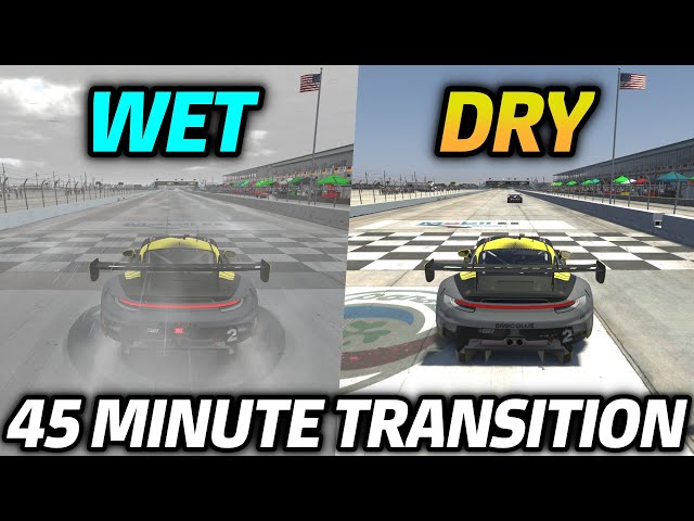 New iRacing Weather Transition: What's It Like In A Race?