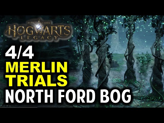 North Ford Bog: All 4 Merlin Trial Location & Puzzle Solution | Hogwarts Legacy