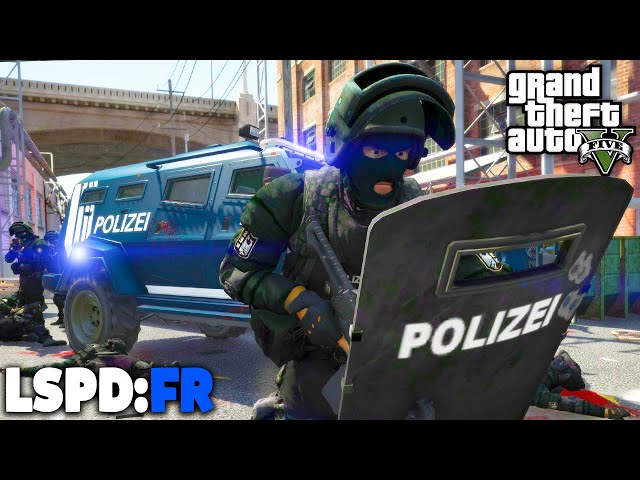 GTA 5 LSPD:FR - BUNDESWEHR gegen SEK / SWAT! - Deutsch - Polizei Mod #86 Grand Theft Auto V