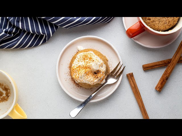 Keto Churro Mug Cake [90-second Dessert]