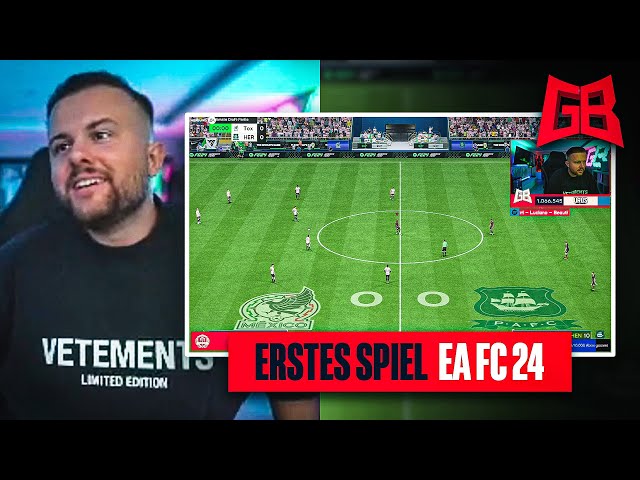 DIREKT GRIDDY GEDRÜCKT 😂 GamerBrother ERSTES SPIEL in EA FC 24 😱