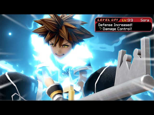 What a level 99 Sora in Smash Bros. looks like...