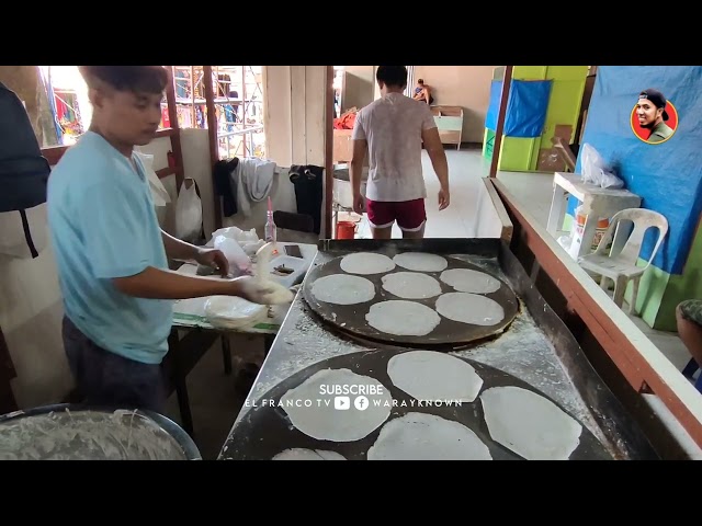 🔴The making of Lumpia Wrapper | Pinoy street foods | Philippines