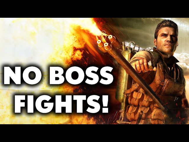 8 Amazing Games THAT HAD NEXT TO NO BOSS FIGHTS