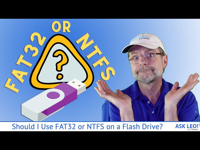 Should I Use FAT32 or NTFS on a Flash Drive? The Differences, and a Third Alternative