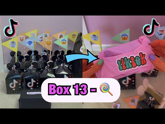 TikTok Mystery Boxes - BOX 13!!🍭 *asmr* #Shorts