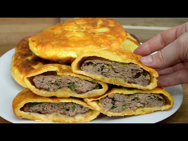 When you have flour, water, and some ground beef at home! Anyone can cook this recipe! ASMR