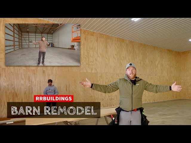Giving an old Barn new LIFE: Remodeling a Pole Barn #remodel