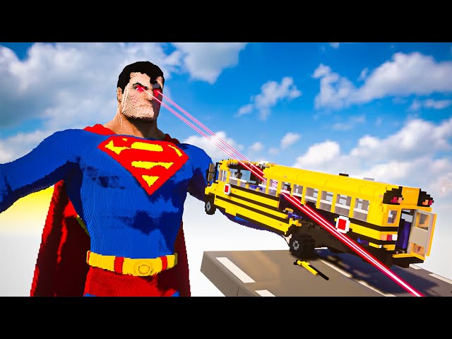 Cars vs Superman | Teardown