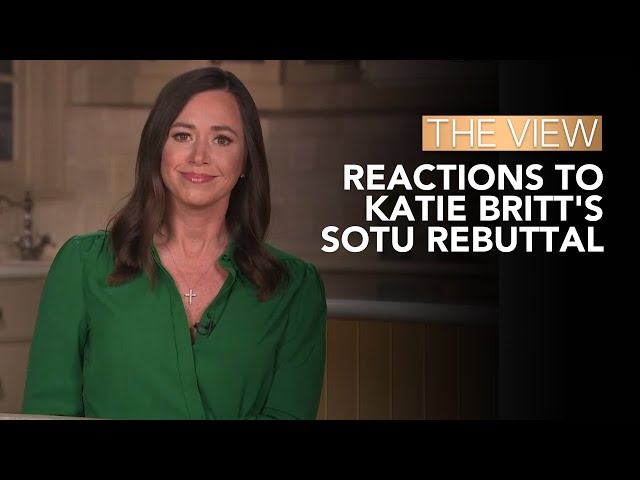 Reactions To Katie Britt's SOTU Rebuttal | The View