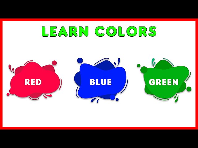 Learn Colors With Monster Truck | Kindergarten Cartoon Animation | Preschool English Education