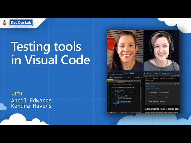 DevOps Lab | Testing tools in Visual Studio Code
