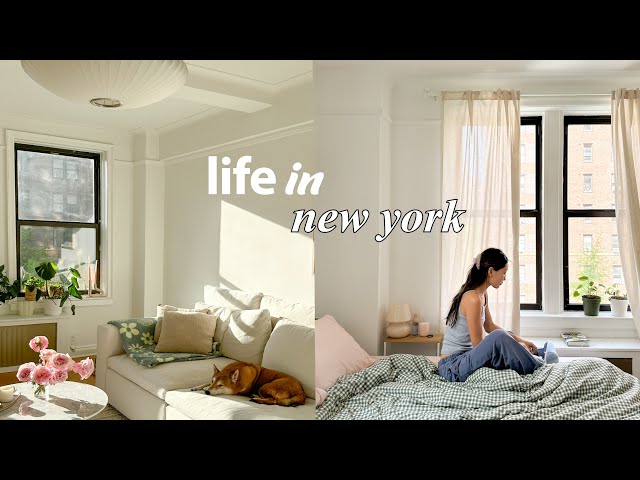 LIFE IN NYC | a productive week, thrifting in brooklyn, life update