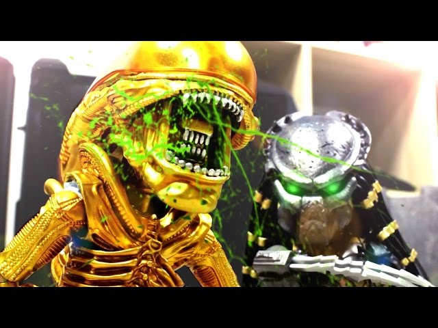 Alien VS Predator Stop Motion 異型VS終極戰士