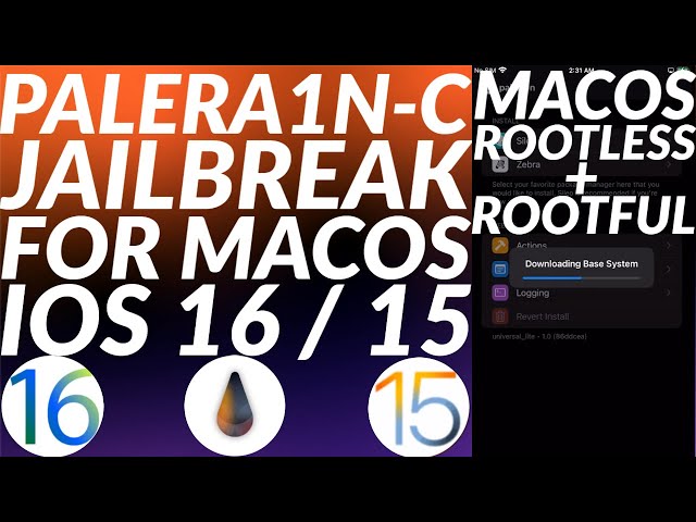 How to use Palera1n Jailbreak Mac & Jailbreak iOS 16/15 | Rootless + Rootful | Full Easy Guide |2023