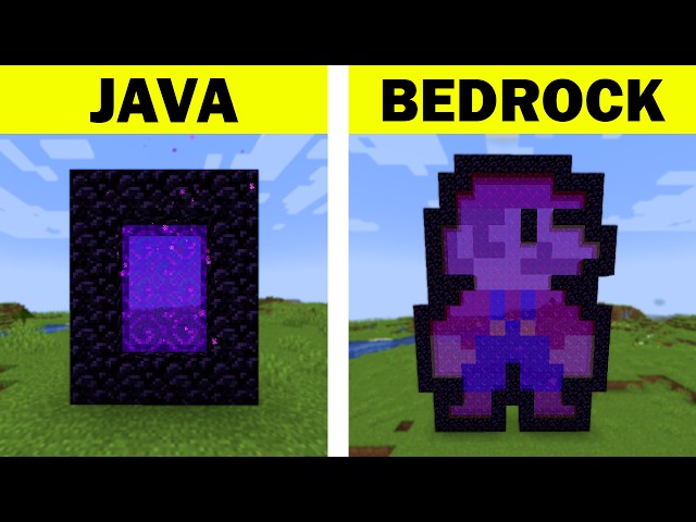 Testing 50 Java vs Bedrock Myths in Minecraft