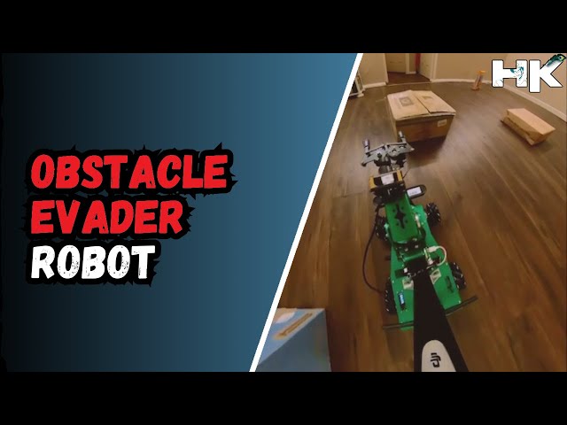 Obstacle Evader Robot | Wheeled Mobile Robots Series