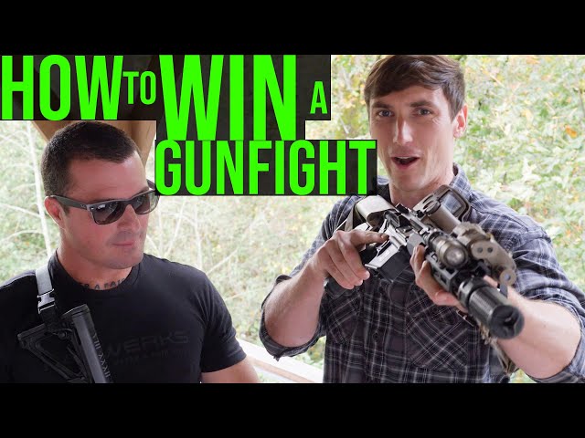 Army Ranger explains how to win a gunfight (With KAGWERKS)