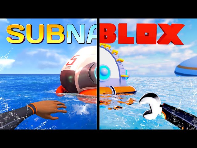 I Did A FULL Subnautica Playthrough...IN ROBLOX??
