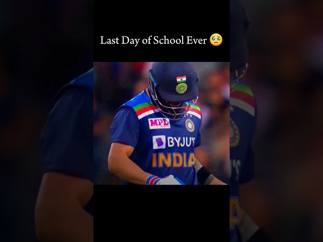 Last Day Of School Ever 🥺 #shorts #cricket #schoollife