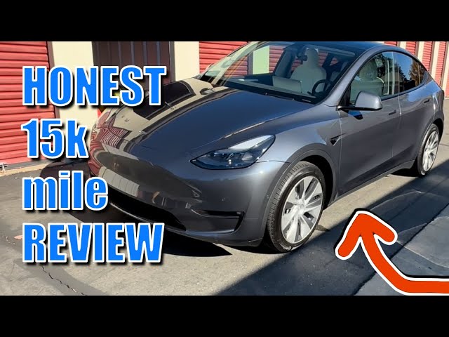 Tesla Model Y Honest 15,000 mile Review  Pros and Cons