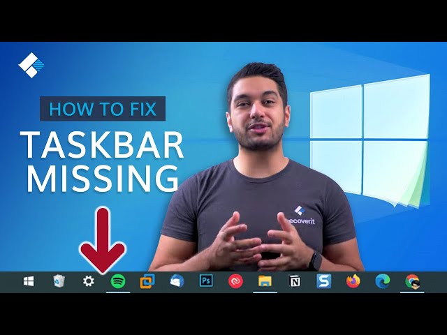 Windows 10 Taskbar Disappeared? Solved! [6 Methods]